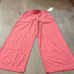 lululemon athletica Pink Wide Leg Pants